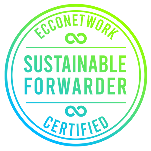 EccoNetwork sustainable forwarder stamp certification
